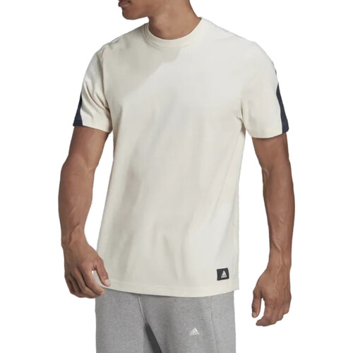 Textil Homem T-Shirt mangas curtas adidas Originals HA6469 Branco