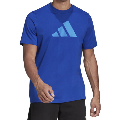 Textil Homem T-Shirt mangas curtas adidas Originals HE2223 Azul