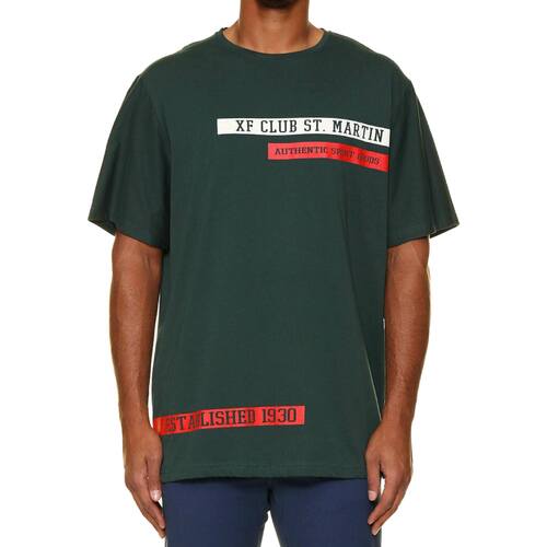 Textil Homem T-Shirt mangas curtas Max Fort 35433 Verde