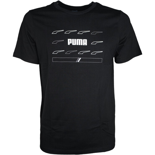 Textil Homem T-Shirt mangas curtas Puma 847433 Preto