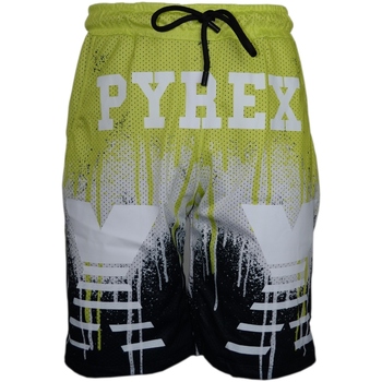 Textil Homem Shorts heels / Bermudas Pyrex 22EPB43 Verde