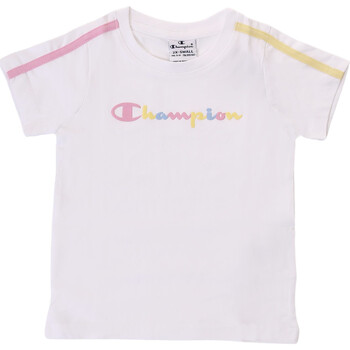Textil Rapariga T-Shirt mangas curtas Champion 404349 Branco