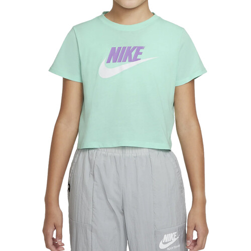 Textil Rapariga T-Shirt mangas curtas Nike DA6925 Verde