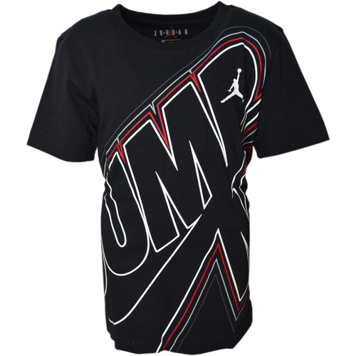 Textil Rapaz T-Shirt mangas curtas Nike For 95B566 Preto