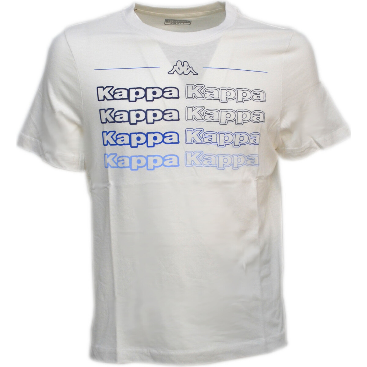 Textil Homem T-Shirt mangas curtas Kappa 38194PW Branco