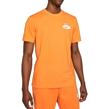 Textil Homem T-Shirt mangas curtas Nike DM6341 Laranja