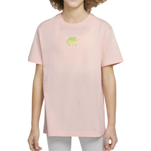 Textil Rapariga T-Shirt mangas curtas dress Nike DO1341 Rosa