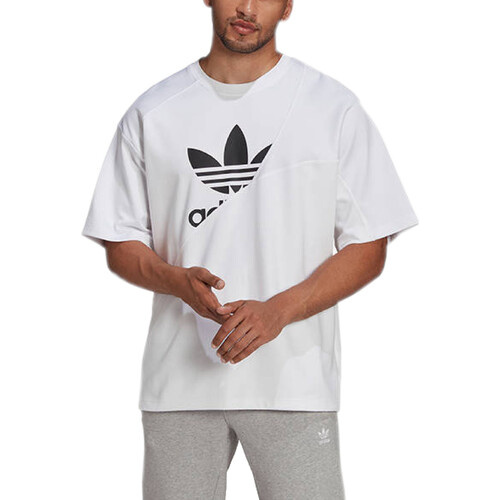 Textil Homem T-Shirt mangas curtas adidas Originals HG1439 Branco