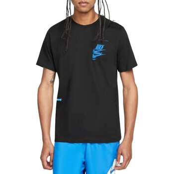 Textil Homem T-Shirt mangas curtas grigio Nike DM6379 Preto