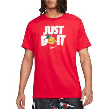 Textil Homem T-Shirt mangas curtas Nike DV1212 Vermelho