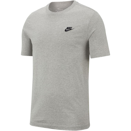 Textil Homem T-Shirt mangas curtas Nike AR4997 Cinza