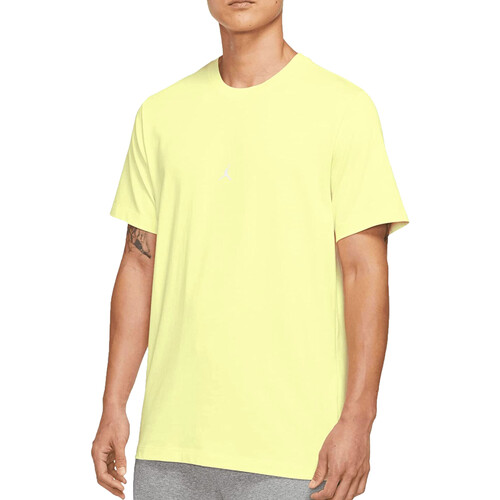 Textil Homem T-Shirt mangas curtas Nike DM1428 Amarelo