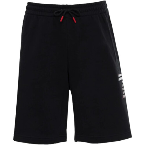 Textil Homem Shorts / Bermudas Roupas de noiteA7 3LPS54-PJEQZ Preto