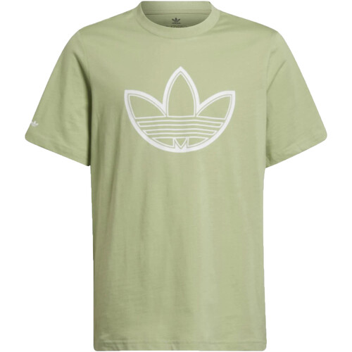 Textil Rapaz T-Shirt mangas curtas adidas Originals HE2079 Verde