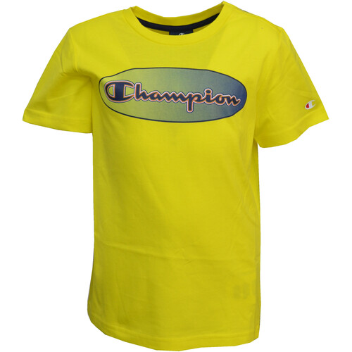Textil Rapaz T-Shirt mangas curtas Champion 305979 Amarelo