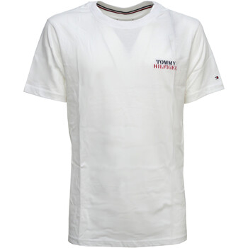 Textil Homem T-Shirt mangas curtas Tommy Hilfiger UM0UM02565 Branco