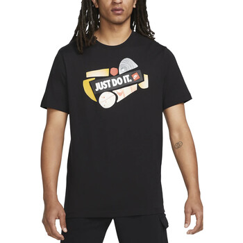 Textil Homem T-Shirt mangas curtas Nike DR8036 Preto