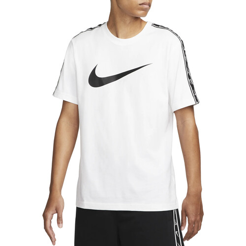 Textil Homem T-Shirt mangas curtas Nike james DX2032 Branco