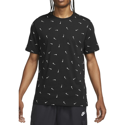 Textil Homem T-Shirt mangas curtas Nike DR7909 Preto