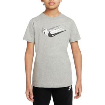 Textil Rapaz T-Shirt mangas curtas flyknit Nike DO1824 Cinza