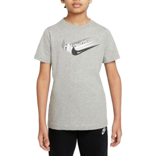 Textil Rapaz T-Shirt mangas curtas Nike Dri-FIT DO1824 Cinza
