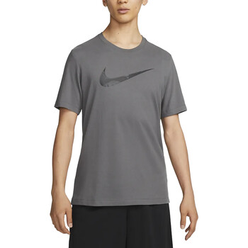 Textil Homem T-shirt CMP Logo amarelo cinzento Nike DR7561 Cinza