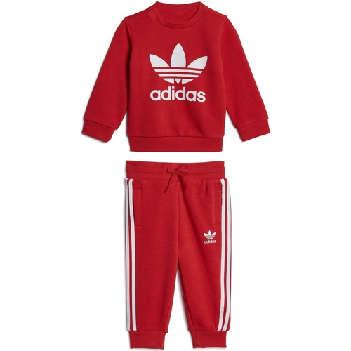 Textil Criança Todos os fatos de treino Slippers adidas Originals HK7497 Vermelho