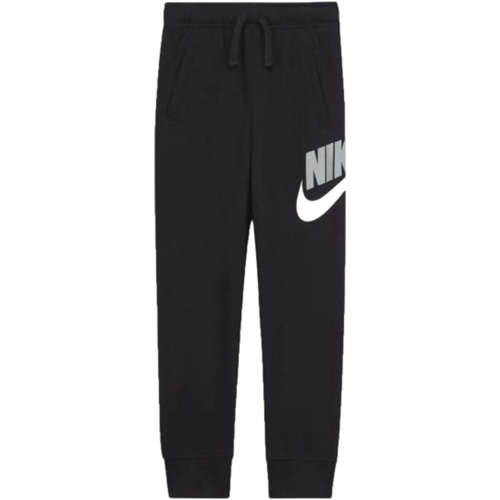 Textil Rapaz Calças de treino branco Nike 86G704 Preto