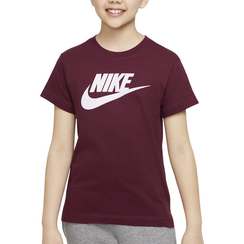 Textil Rapariga T-Shirt Hochgeschlossenes mangas curtas Nike AR5088 Violeta