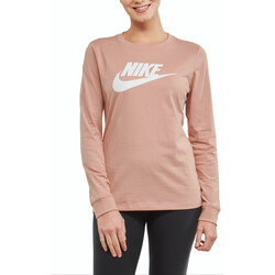 Textil Mulher T-shirt mangas compridas Nike BV6171 Rosa