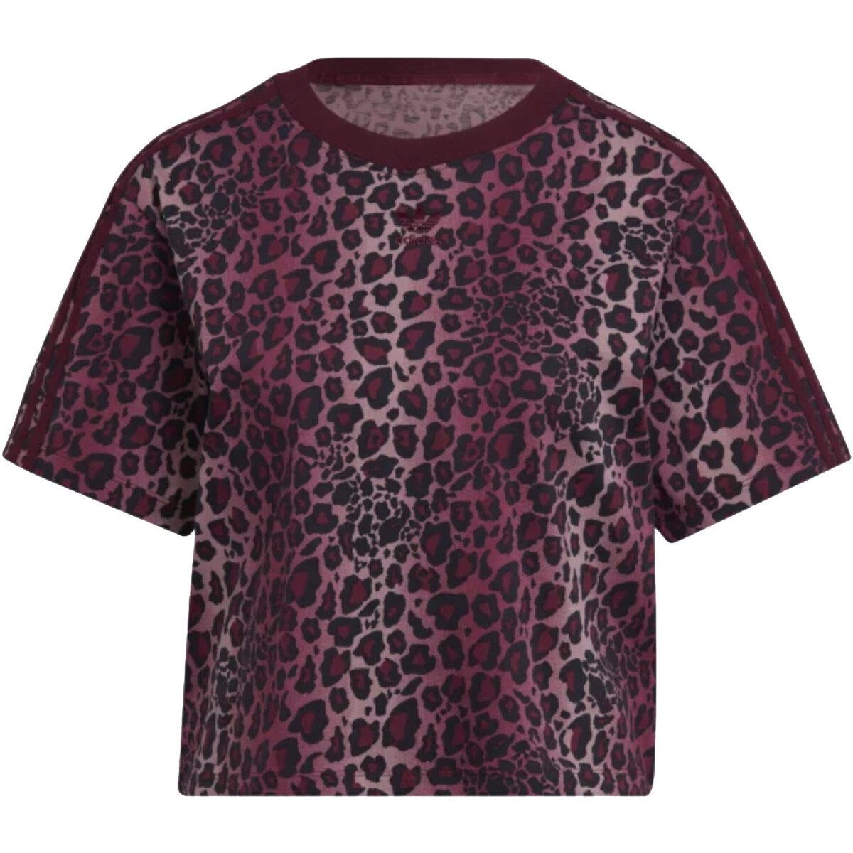 Textil Mulher T-Shirt mangas curtas adidas Originals HK5183 Violeta