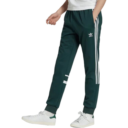 Textil Homem Calças de treino adidas Originals HK9686 Verde