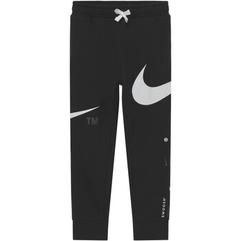 Textil Rapaz Calças de treino Nike magenta 86I158 Preto