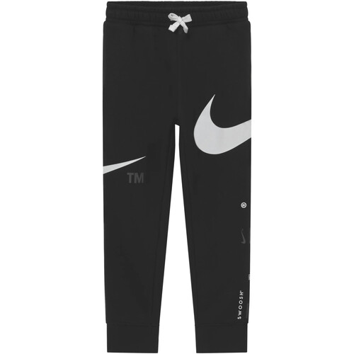 Textil Rapaz Calças de treino Cinder Nike 86I158 Preto