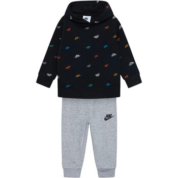 Textil Criança Todos os fatos de treino Nike SINCE 66J802 Preto