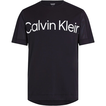 Textil Homem T-Shirt mangas curtas Calvin Klein Jeans 00GMS3K102 Preto