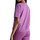 Textil Mulher T-Shirt mangas curtas Sac à main CALVIN KLEIN Re-Lock Camera Bag With Flap K60K609114 GEZ 00GWS3K104 Violeta