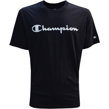 Textil Homem T-shirt mangas compridas Champion 218477 Preto