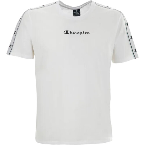 Textil Homem T-shirt mangas compridas Champion 218472 Branco