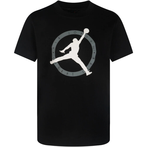 Textil Rapaz T-Shirt mangas curtas elastici Nike 95C123 Preto