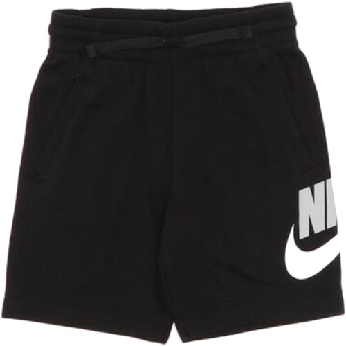 Textil Rapaz Shorts / Bermudas Nike Base 86G710 Preto