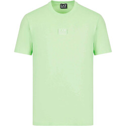 Textil Homem T-Shirt mangas curtas Emporio Armani EA7 3RPT05-PJ02Z Verde