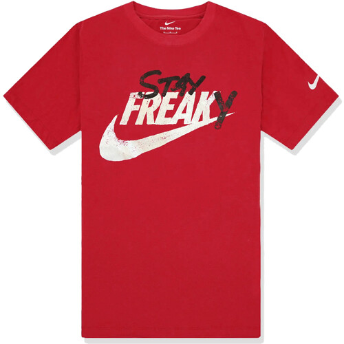 Textil Homem T-Shirt mangas curtas Nike DZ2706 Vermelho