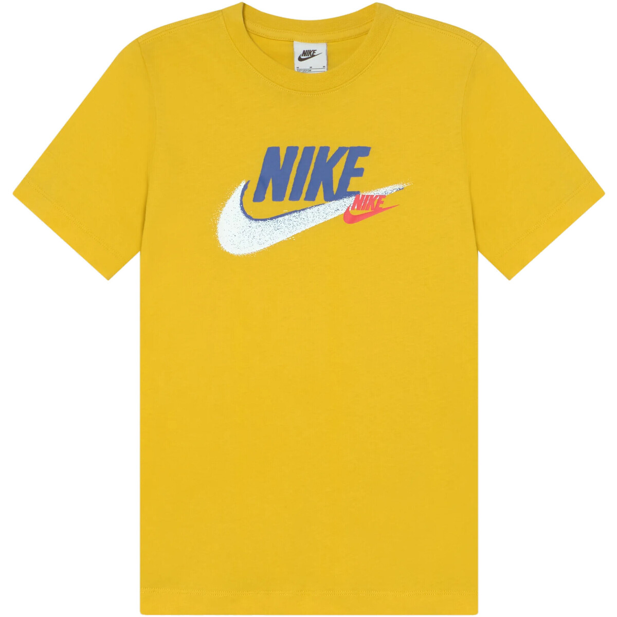 Textil Rapaz T-Shirt mangas curtas Nike FD1201 Amarelo