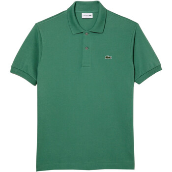 Textil Homem Lacoste Poloshirt mit Logo Grün Lacoste L1212 Verde