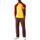 Textil Homem Polos mangas curta Lacoste L1212 Amarelo