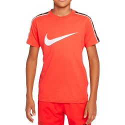 Textil Rapaz T-Shirt mangas curtas Nike DZ5628 Vermelho