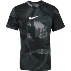 Textil Homem T-Shirt mangas curtas Nike DR7571 Cáqui