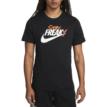 Textil Homem T-Shirt mangas curtas Nike DZ2706 Preto