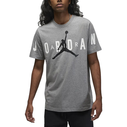 Textil Homem T-Shirt mangas curtas Nike wedge DV1445 Cinza